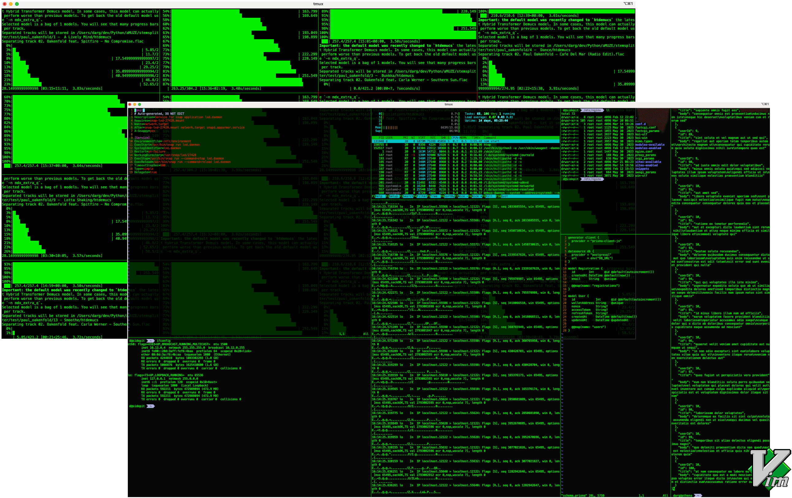 VIM - AI processing