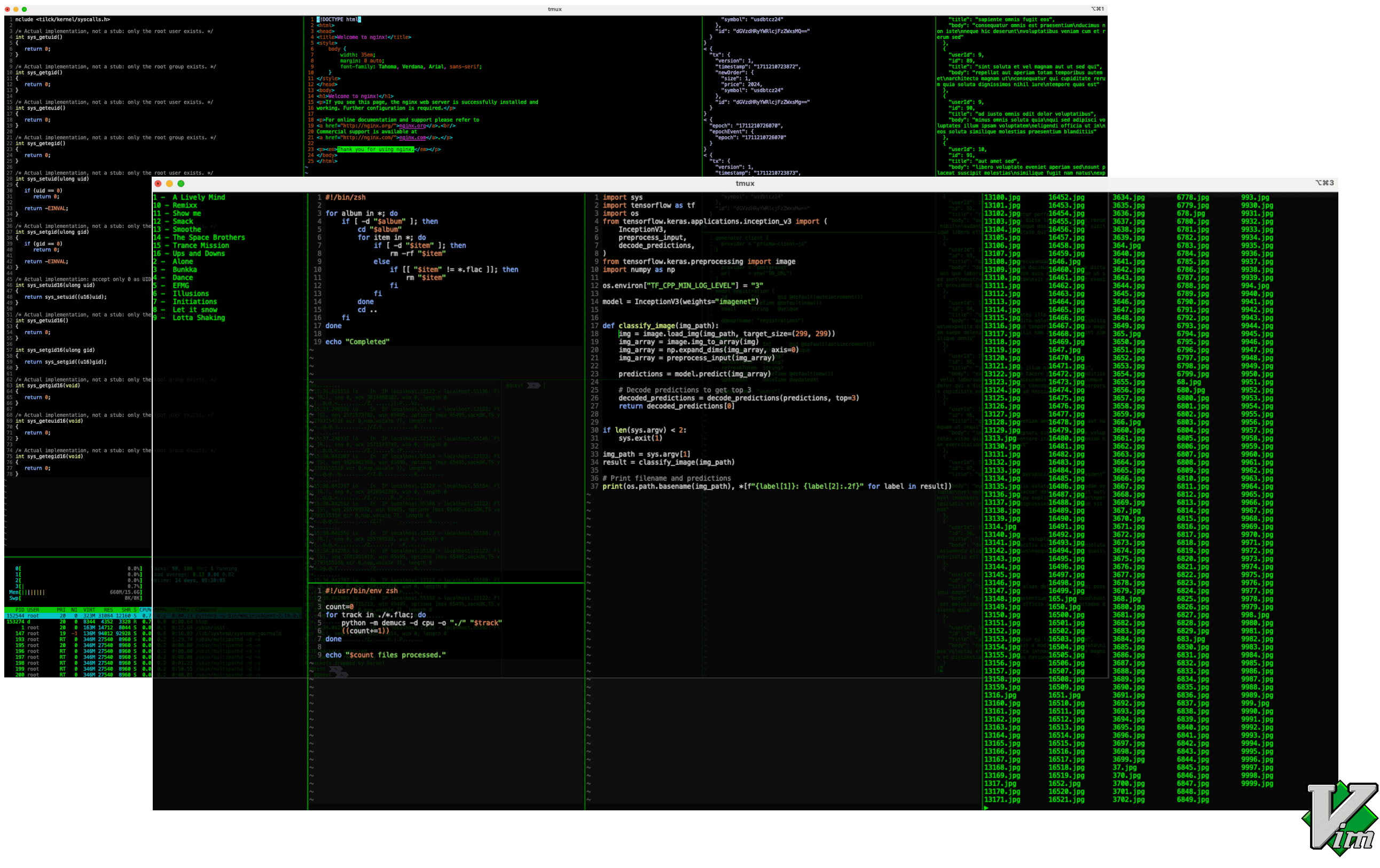 VIM - AI processing